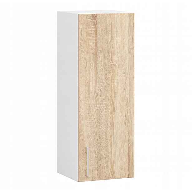 Závěsná skříňka Lima W 30 cm D1 H720 bílá-sonoma Akd