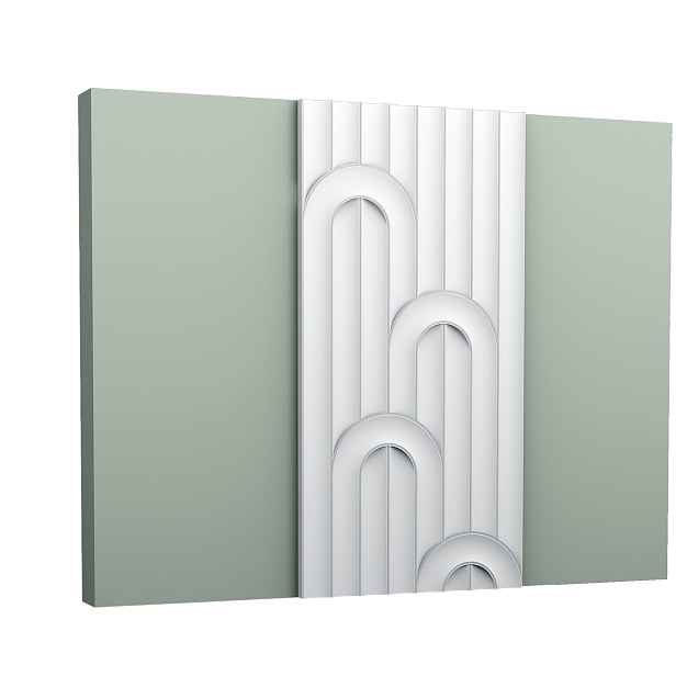 ORAC dekorační prvek W212, 3d panel 200x25x1,2 cm, bílá, ORAC Decor