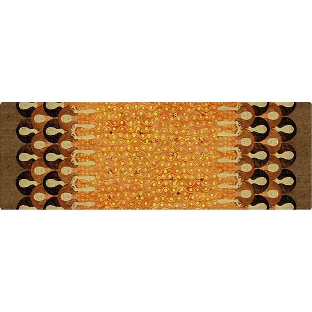Běhoun Na Stůl Dekorativní Lavička Podložka Plstěná S Potiskem 95x33 cm
