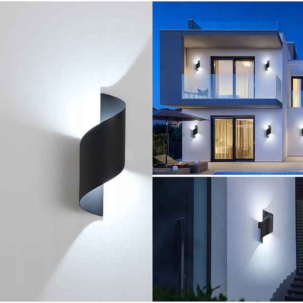 Zahradní Fasádní Lampa S Venkovním Nástěnným Svítidlem 10W 3000K Led IP65