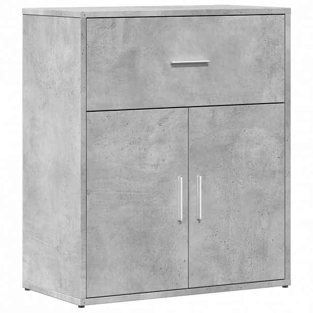vidaXL Příborník betonově šedý 60 x 31 x 70 cm kompozitní dřevo
