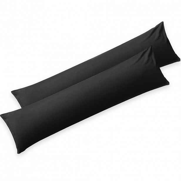 Blumtal POVLAK na polštář Agneta 40/145 cm, sada 2 ks, 100% bavlna, antracitová