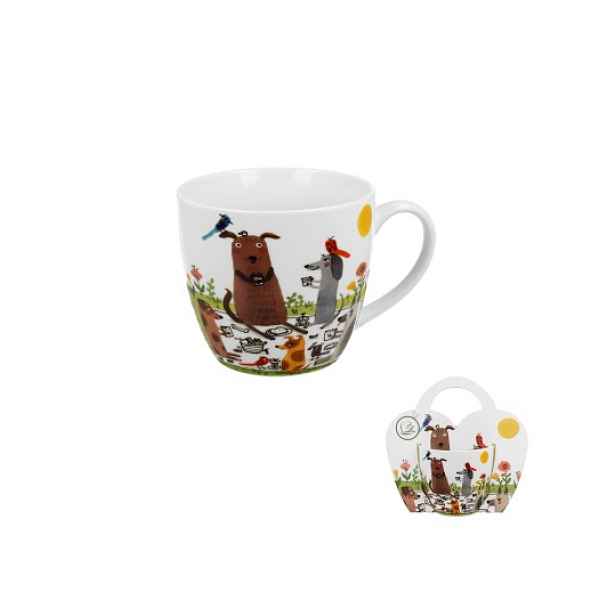 DUO - Hrnek 460ml Dog World