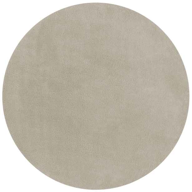 Kusový koberec Softie Mushroom kruh, 133x133 (průměr) kruh, bílá, ložnice, Flair Rugs