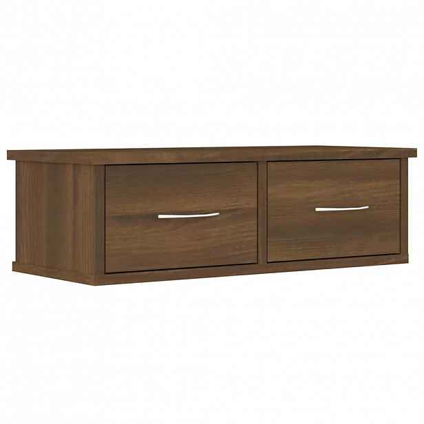 vidaXL Nástěnná skříňka hnědý dub 60 x 26 x 18,5 cm kompozitní dřevo