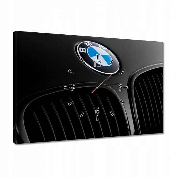 Hodiny 60x40 Známka Bmw na kapotě