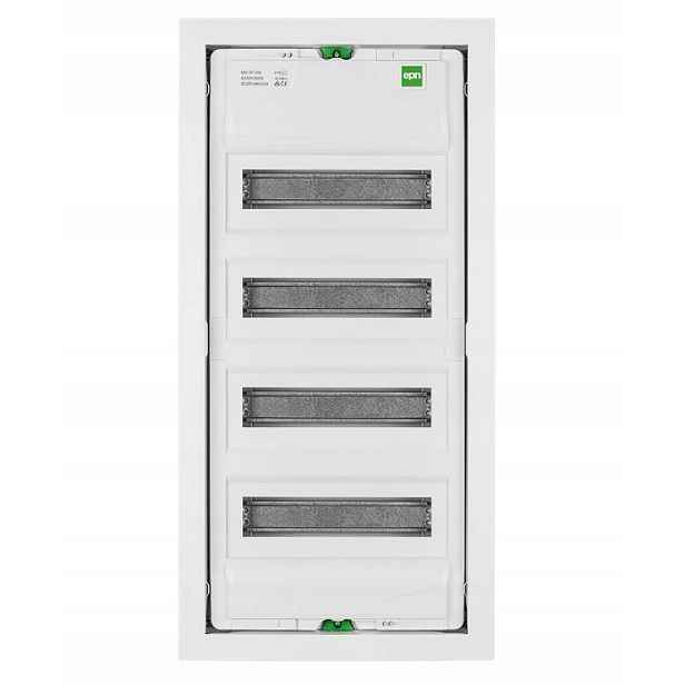 Modulární rozvaděč na omítku Msf Rn 4x12 IK05 IP30 Pe+n, bílý