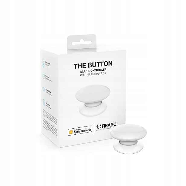 Přepínač Fibaro Home kit iOS Bluetooth bezdrátový Push-Control