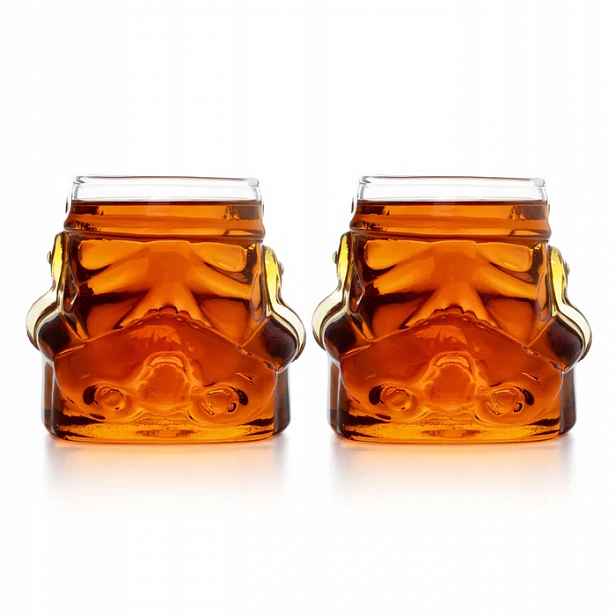 2x Sklenice Star Wars stormtrooper 300 ml official licence originální dárek