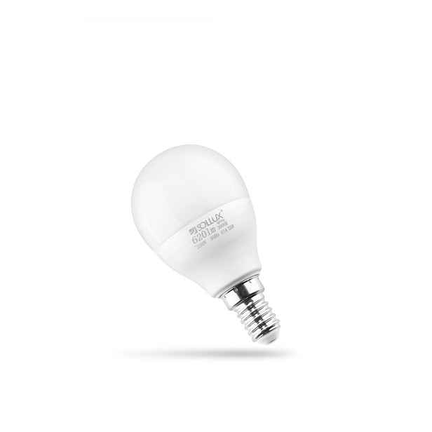 Teplá bílá LED žárovka E14, 7,5 W – Sollux