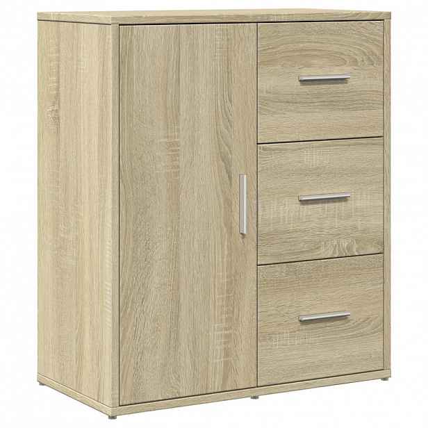 vidaXL Příborník dub sonoma 60 x 31 x 70 cm kompozitní dřevo