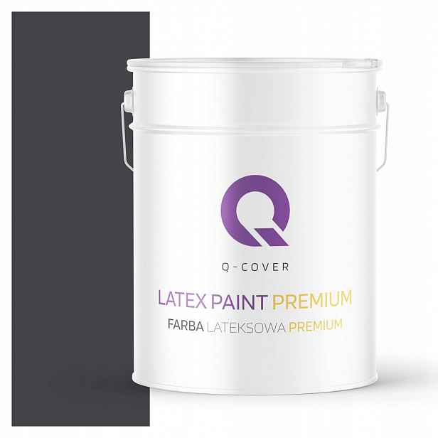 Barva Barva Odolná Proti Skvrnám, Barva Černá H0907 Pro Matné Stěny, 10 L