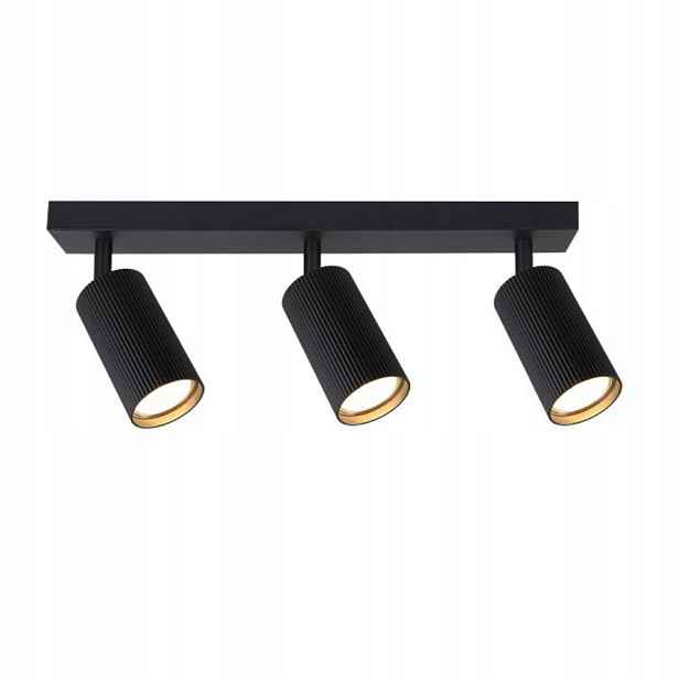 Led Nástěnné Svítidlo Lucerno Černé 35W Ocel Hliník RAL9005