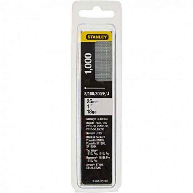 Stanley - Hřebík kolářský, 25 mm, 1000 ks 1-SWKBN100T