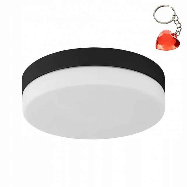 Stropní Svítidlo Černý Pori Nástěnné svítidlo E27 Sklo IP20 Tk Lighting