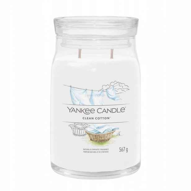 Clean Cotton – Yankee Candle – velká svíčka