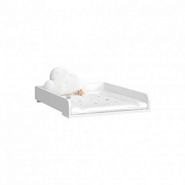Livinity® PŘEBALOVACÍ PŘÍPRAVEK Paolina Bílá 60 x 12.6 cm