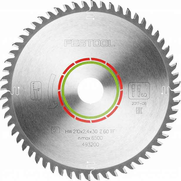 Řezací kotouč na dřevo Festool 493200 210x30 mm