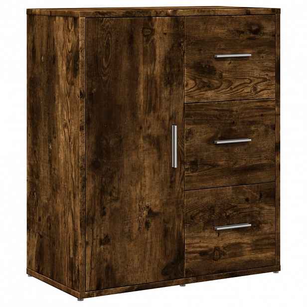 vidaXL Příborník kouřový dub 60 x 31 x 70 cm kompozitní dřevo