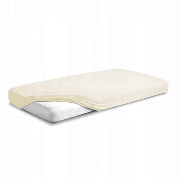 Froté Prostěradlo s gumou 210/220x190/200 Premium Ecru