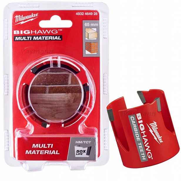 Milwaukee Otvory s karbidem wolframu Big Hawg multi material