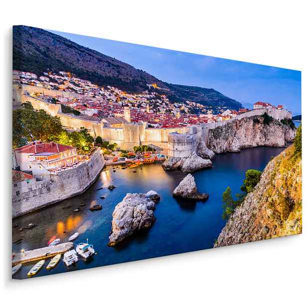 Plátno Město Dubrovník, Chorvatsko Varianta: 100x70