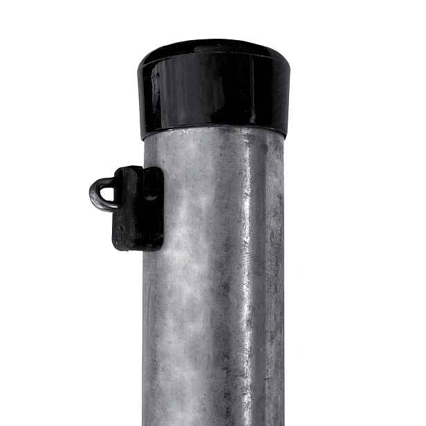 Sloupek kulatý Ideal Zn s příchytkou průměr 38 mm výška 1,75 m