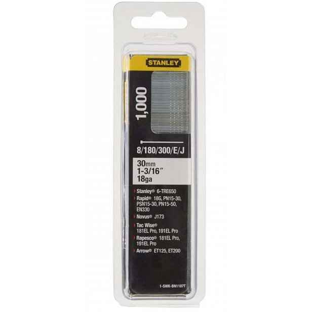 Stanley - Hřebík kolářský, 30 mm, 1000 ks 1-SWKBN1187T