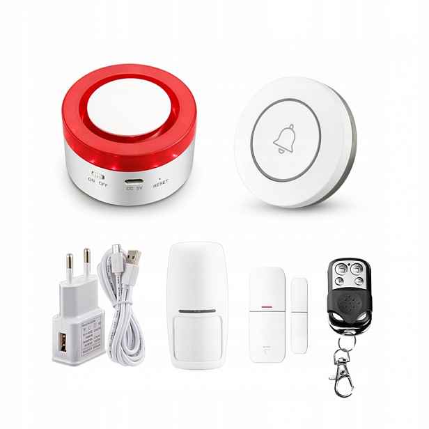 Alarm Wifi Syrena Tuya Smart Set Sos
