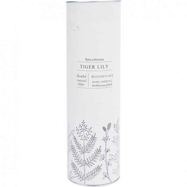 Vonný difuzér Flora Collection, Tiger Lilly, 100 ml, 6 x 9,5 cm