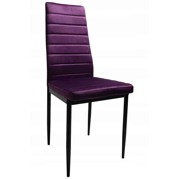 Křeslo Velur Fialová Elegance a komfort glamour moderní obývací pokoj