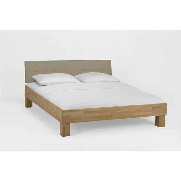 Postel Classic system 383.KT - C15 - masivní lakovaný buk 120 × 200 cm