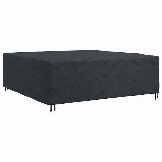 vidaXL Pokryv na nábytek Jednobarevný Černá 220 x 220 x 70 cm 420D