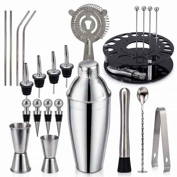 Profesionální barmanský set na koktejly 30v1 Shaker