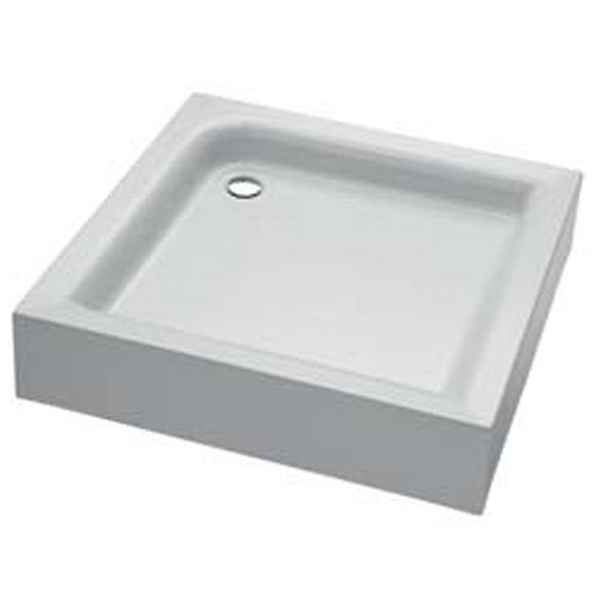 Kolo Geberit Group KOLO Standard Plus  XBK1480000 - vanička akrylátová čtvercová s panelem 80 x 80 x 20;5 cm; bílá