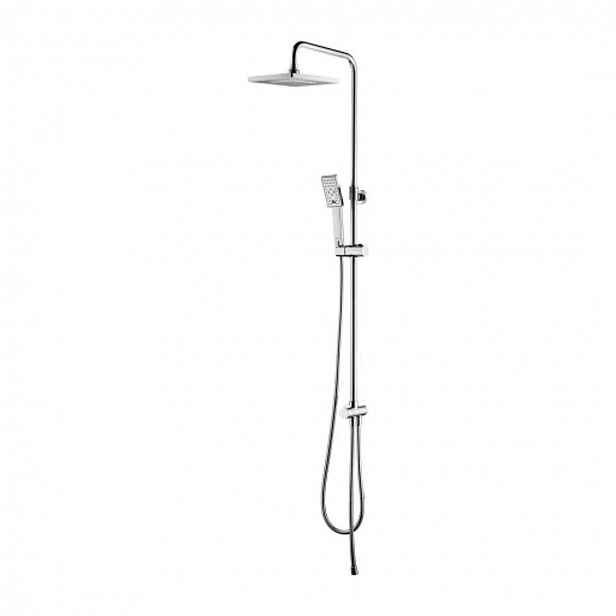 OMNIRES Jimjim - Sprchový set bez baterie, 20x20 cm, 3 proudy, chrom SYSJIMJIMCR