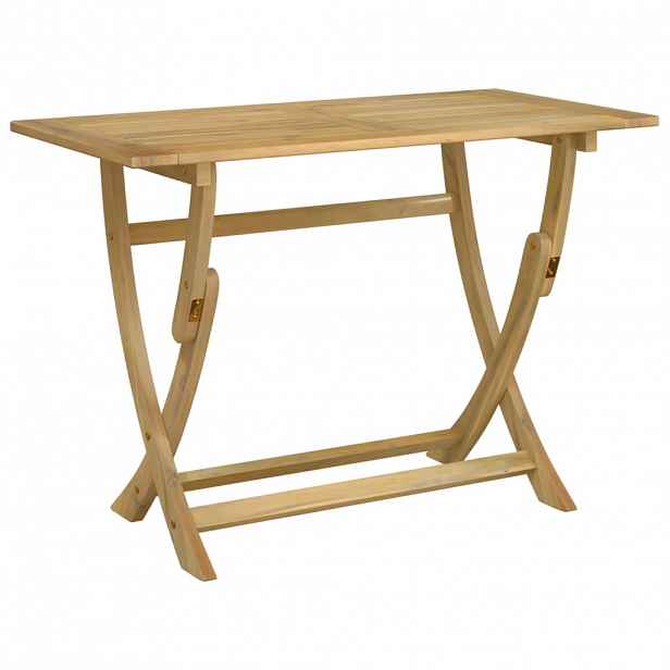 vidaXL Skládací zahradní stůl 110 x 55 x 75 cm masivní akáciové dřevo