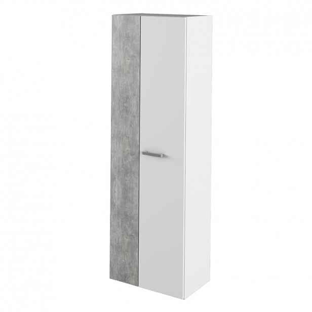 Šatní skříň SIMA Tempo Kondela Bílá / beton