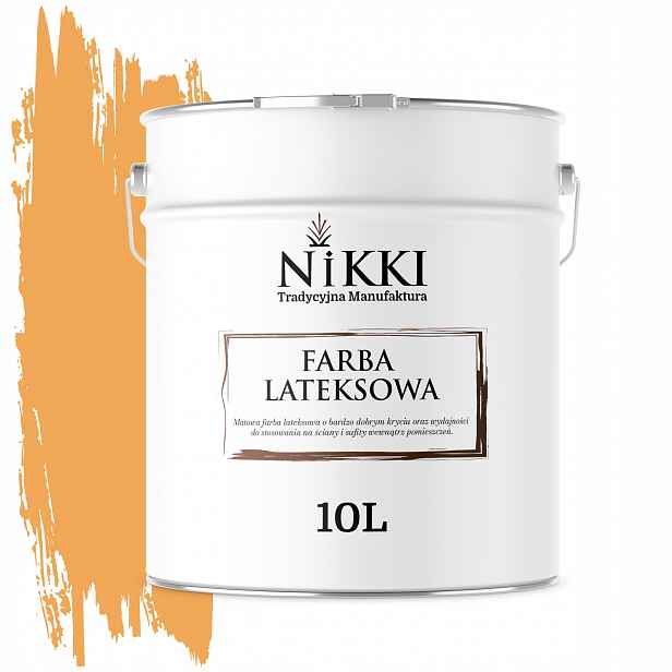Barva Dýňová Barva H6345 10L Hluboká Matná Na Stěny