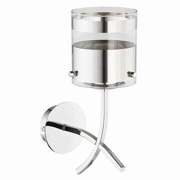 Alfa Mora nástěnná lampa chrom glamour 1xE27 15W IP20 32cm