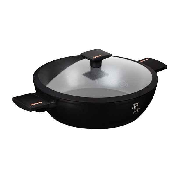 BERLINGERHAUS Kastrol s poklicí s titanovým povrchem 28 cm Monaco Collection BH-7090