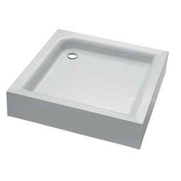 Kolo Geberit Group KOLO Standard Plus XBK1490000 - vanička akrylátová čtvercová s panelem 90 x 90 x 20;5 cm; bílá