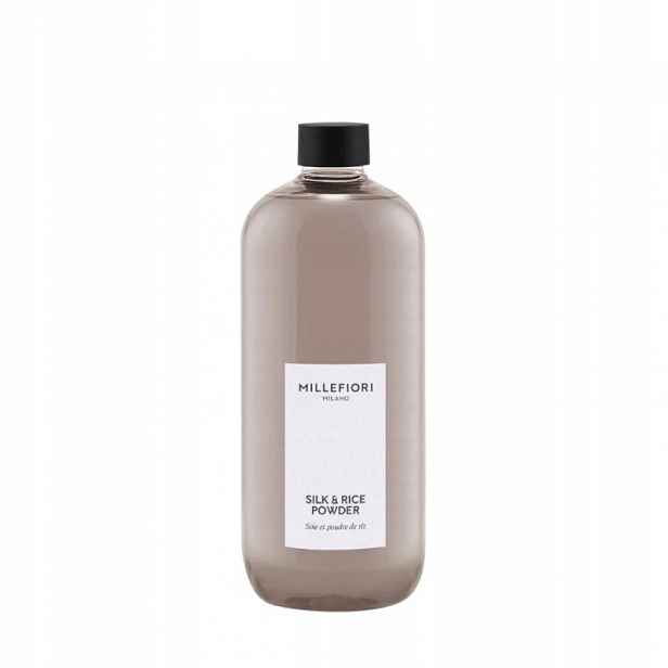 Náhradní náplň do tyčinek Silk & Rice Powder 500 ml Millefiori Milano