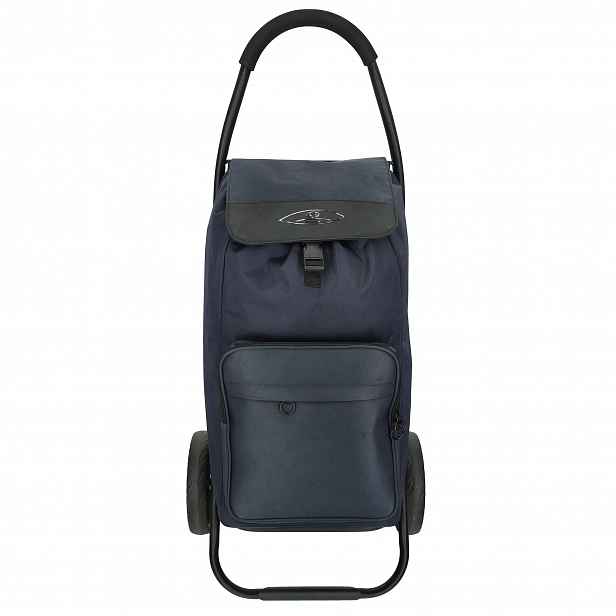 Nákupní taška na kolečkách Enrico Benetti Secc Twill 42 L navy