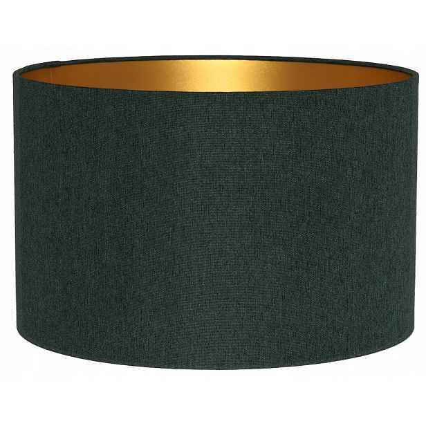 Stínidlo pro závěsnou stojací lampu Válec 30/20 cm E27 Zelený borovicový Avola