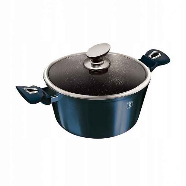 BH-1879 Hrnec granitový 24 cm 4.1 l Berlinger Haus Aquamarine Line