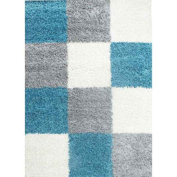 Šedo-tyrkysový koberec 60x110 cm Life – Ayyildiz Carpets