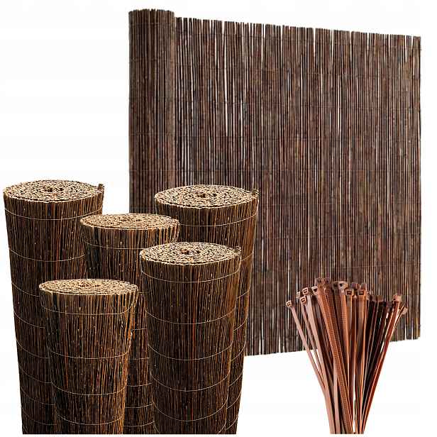 Kryt Na Terasa Balkon Z Proutí 150x500 cm Paraván 100% Eko Polský Výrobek