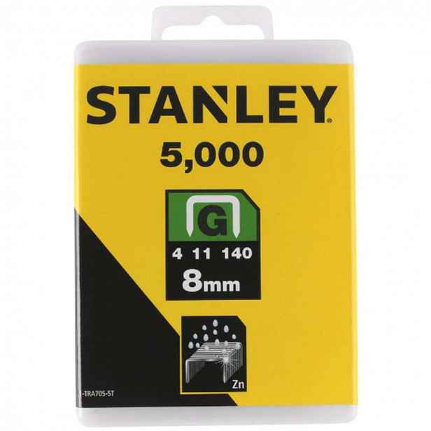 Stanley - Spony typu G, 8 mm, 5000 ks 1-TRA705-5T