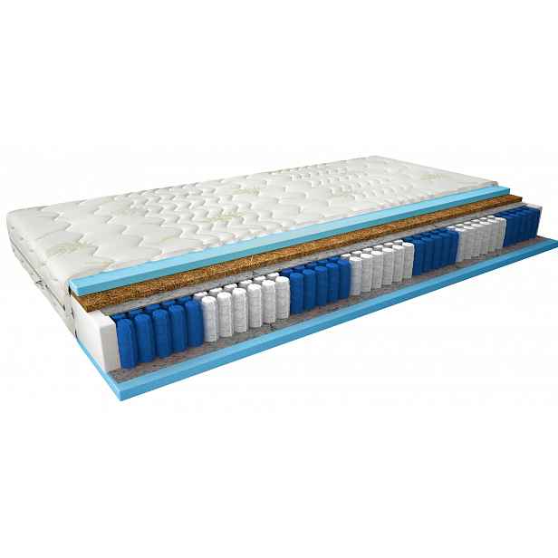 Vysoká taštičková matrace s kokosovou rohoží 180x200 XANTHE 2